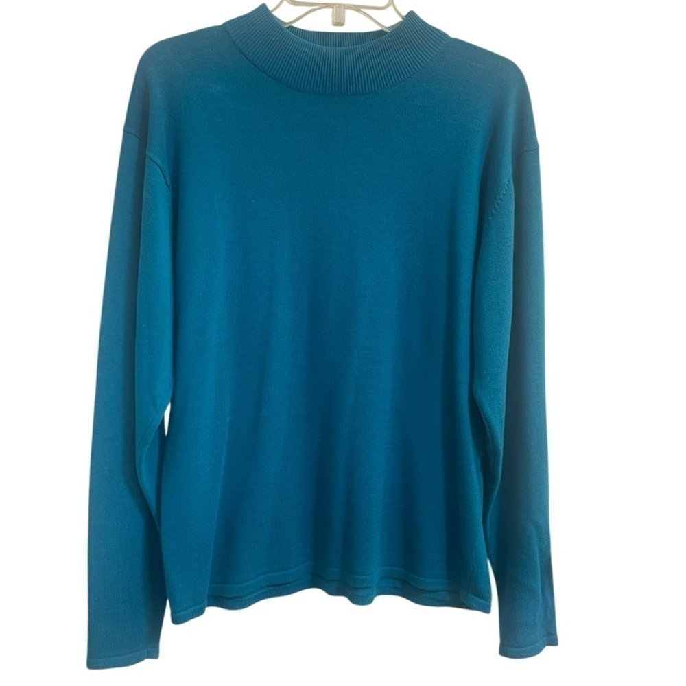 Casual Corner Vintage Sweater - Knit - Color Teal - Size Women’s Medium